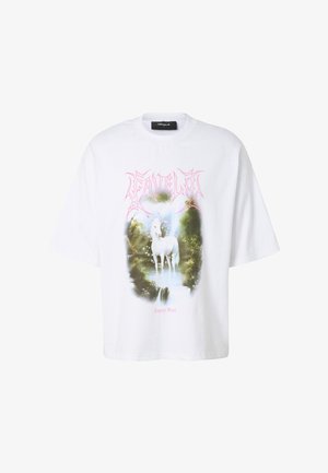 FAVELA, CRYSTAL DAWN TSHIRT - Camiseta estampada - white