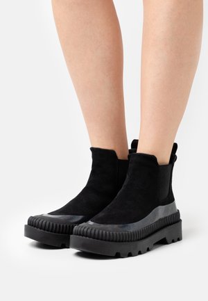 Pepe Jeans, Bottines à plateau - black