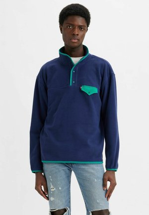 Levi's® BARSTOW SNAP UP EGRET - Fleece jumper - egret