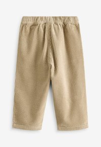 Next WIDE BUBBLE-REGULAR FIT - Pantaloni - stone