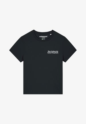 watapparel, T-shirt imprimé - black