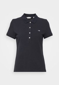 SLIM SHEILD CAP SLEEVE - Poloskjorter - black