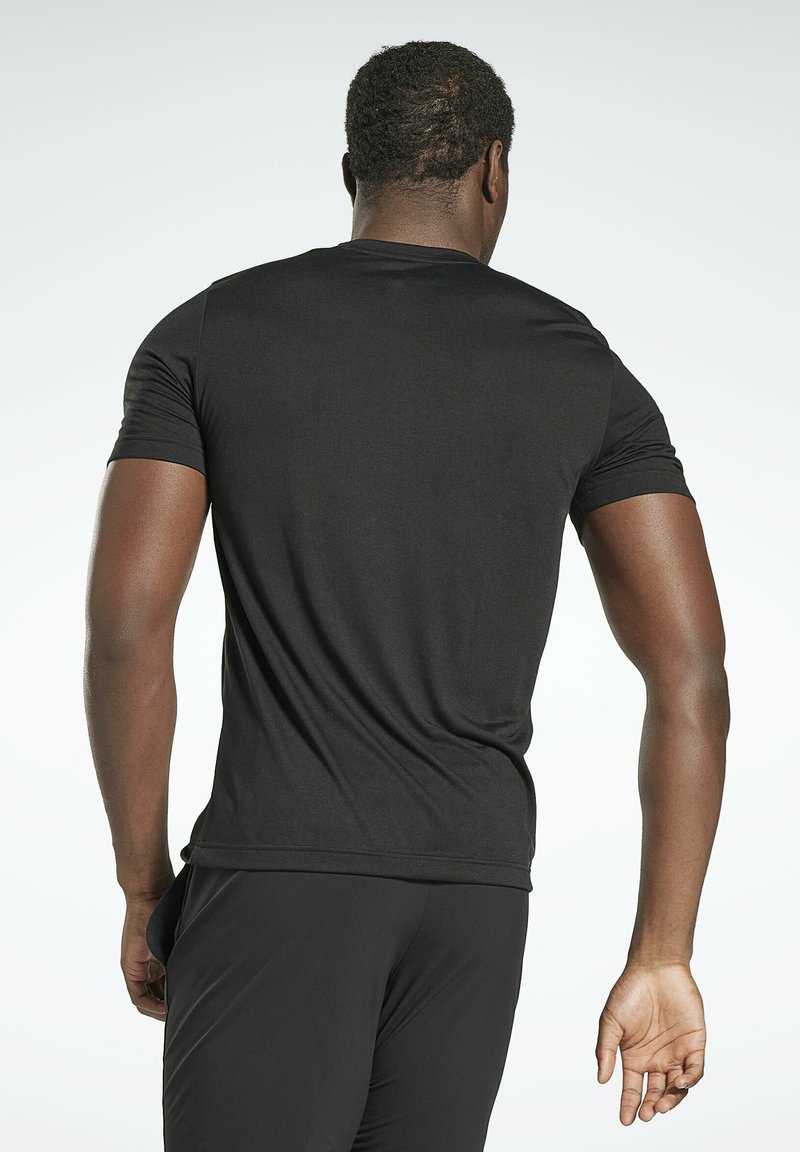 Herren Shirts | Reebok T-Shirt print black/schwarz - OB21240 Herren Shirts | Reebok T-Shirt print black/schwarz - OB21240