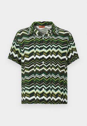 SHORT SLEEVE SHIRT - Camicia - green tones