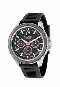 Nautica NCT WINDROSE - Orologio - silver coloured and black