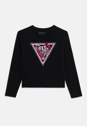 Guess, KIDS TEENS MIDI - Top s dlhým rukávom - jet black