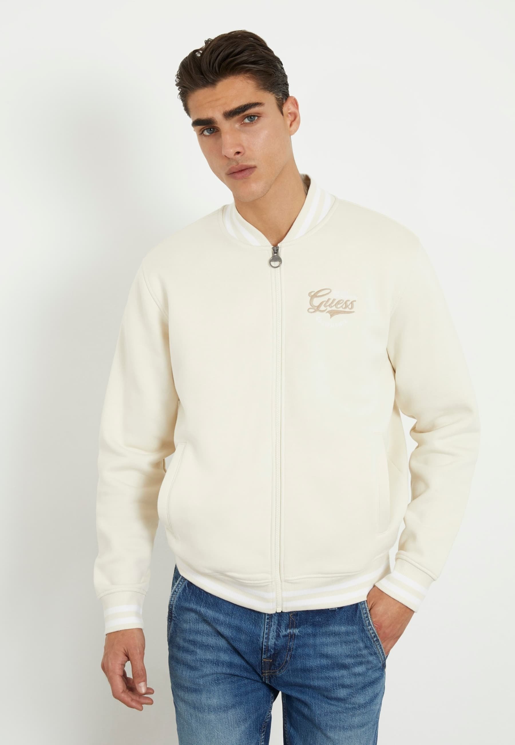 Sweat à Capuche Guess What - T-shirt à Manches Longues - Coton 241g - Coupe Classique - Humoristique Et Décontracté