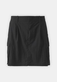 UTILITY SKIRT - Minirok - black