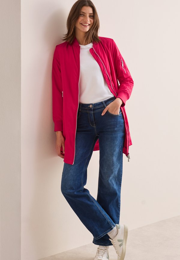 LANGER  - Kurzmantel - rot