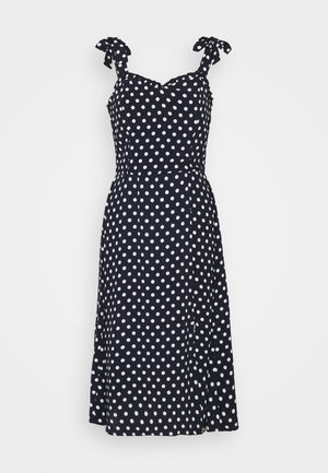 LAMISS POIS - Sukienka letnia - bleu marine