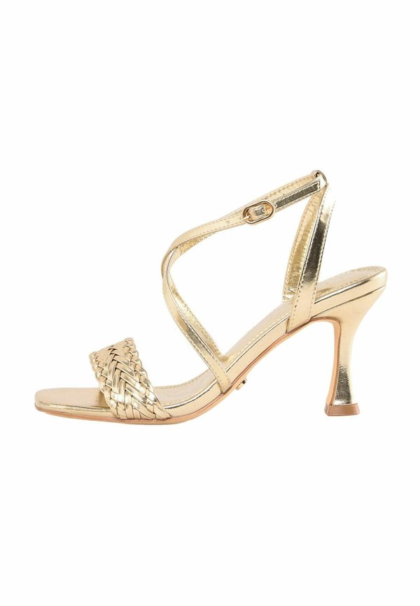 REGULAR FIT - MID CROSS OVER STRAPPY - High Heel Sandalette