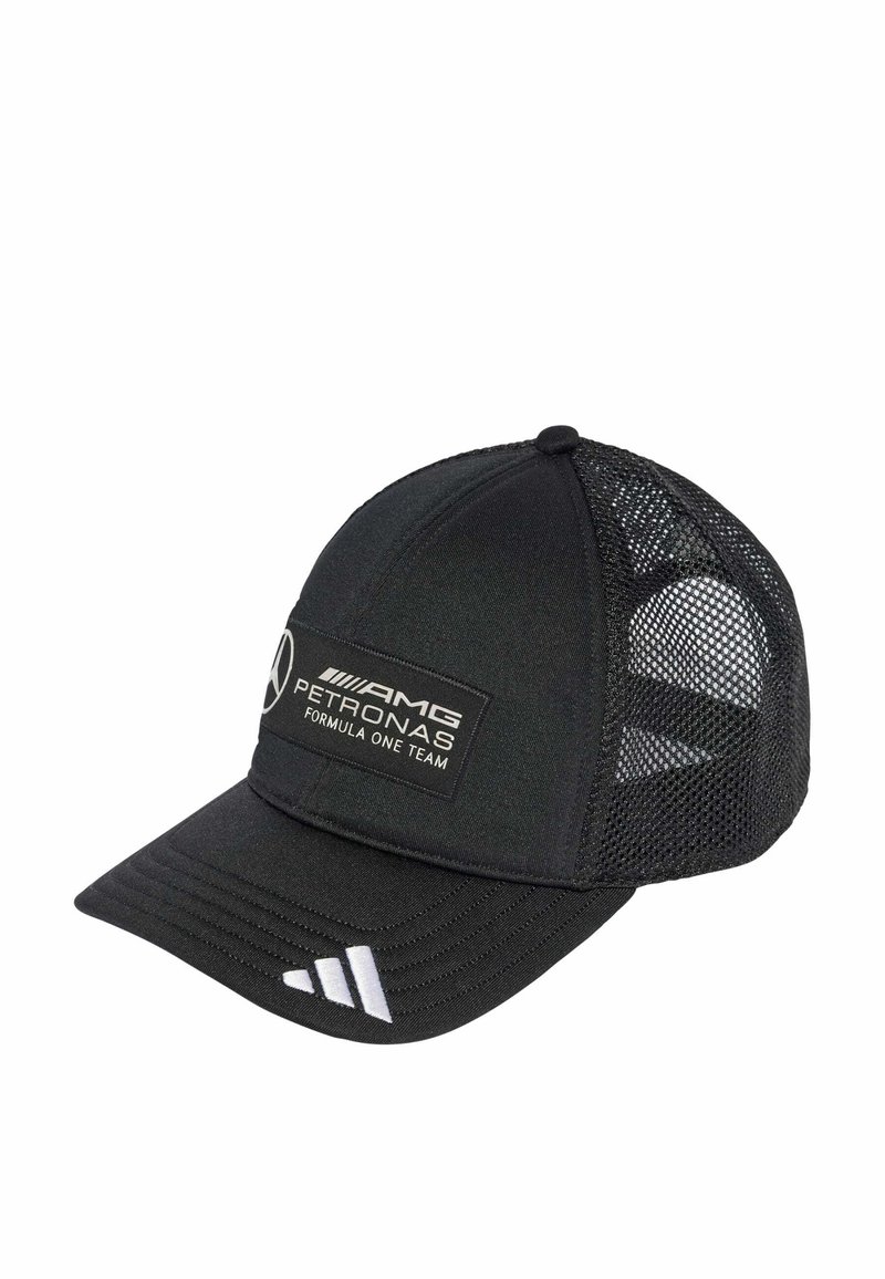 adidas Originals - MERCEDES - AMG PETRONAS FORMULA ONE TEAM TRUCKER - Cap - black   white, Enlarge