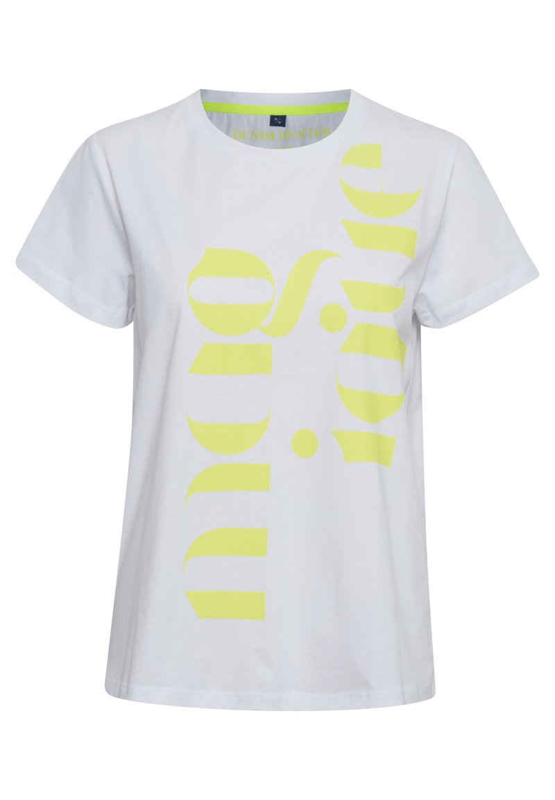 Denim Hunter T-shirt print wit