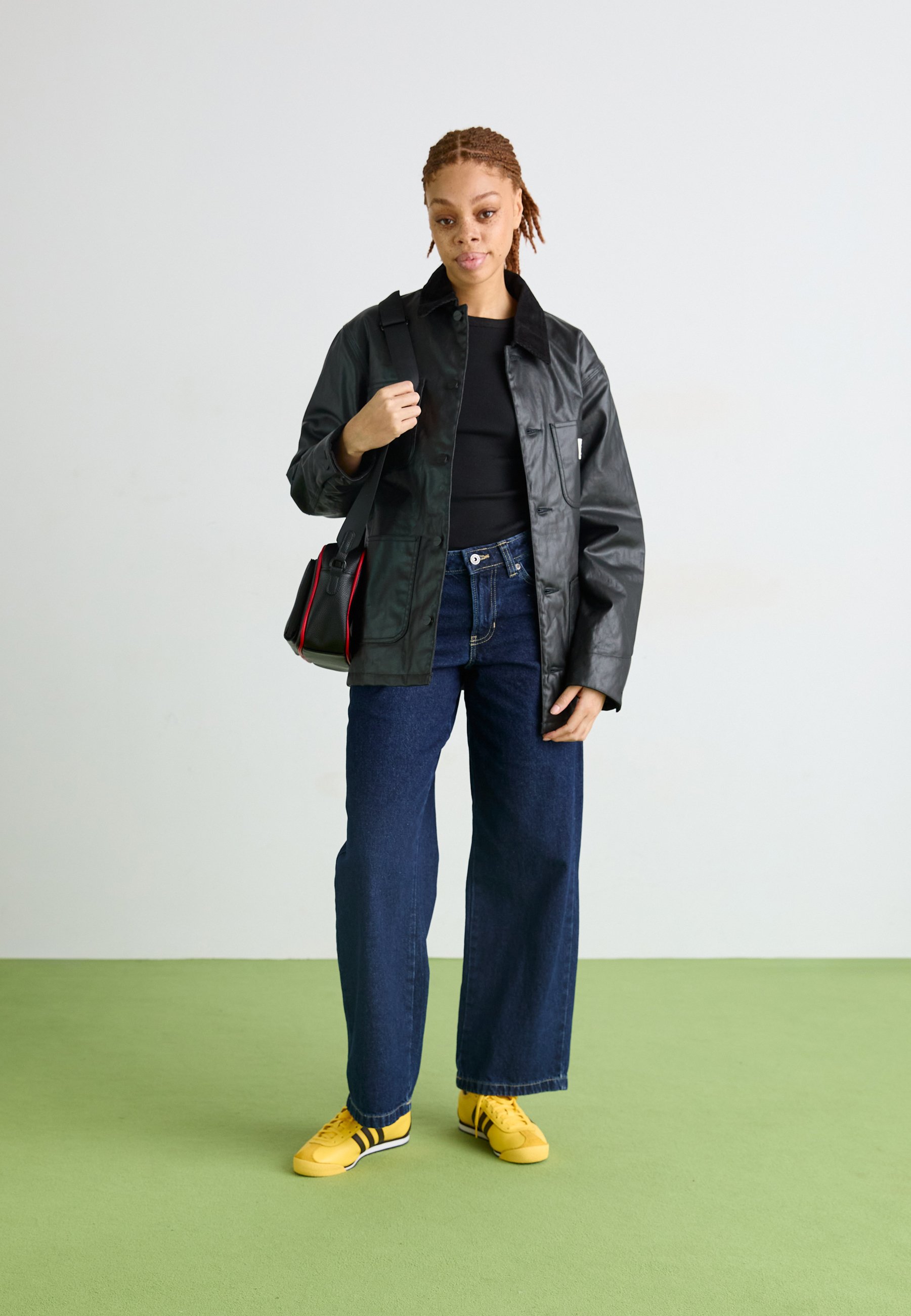 Carhartt WIP DEAN MICHIGAN JACKET - Summer jacket - black - Zalando