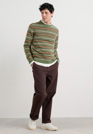 CARRACKS  - Strickpullover - green cockles pear