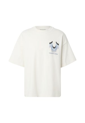 True Religion, - T-shirt z nadrukiem