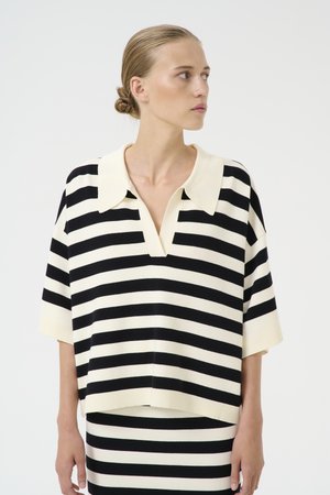ALLI - Jumper - black/ivory