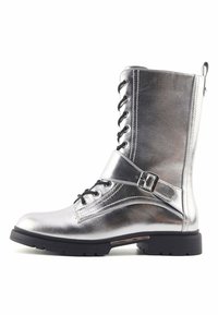 Nine West DEALON Botines con cordones silver/plateado Zalando