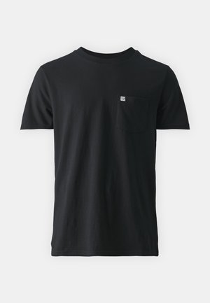 GAP LOGO - Navadna majica - black