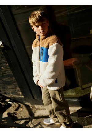 Name it, TEDDY JACKET COLORBLOCK - Forro polar - rainy day