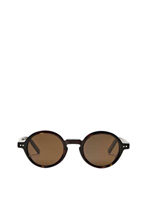 Massimo Dutti ROUND SUNGLASSES - LIMITED EDITION - Solbriller - dark brown