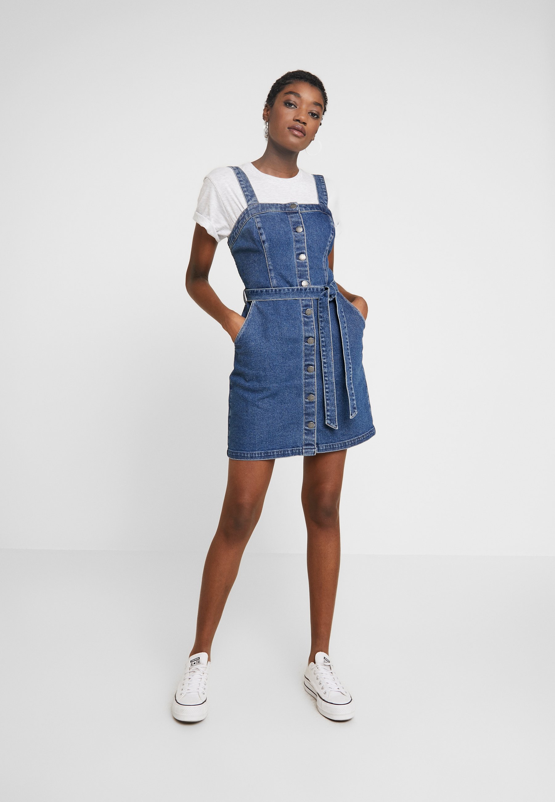 hollister denim dress