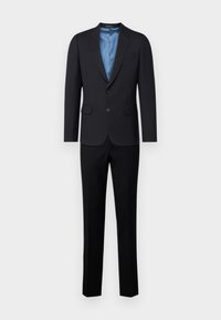 TAILORED FIT BUTTON SUIT - Suit - black
