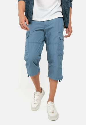 camel active REGULAR FIT 3/4 - Shorts - blue