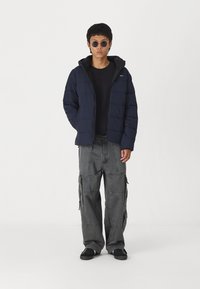 Abercrombie & Fitch PUFFER JACKET - Téli dzseki - sky captain