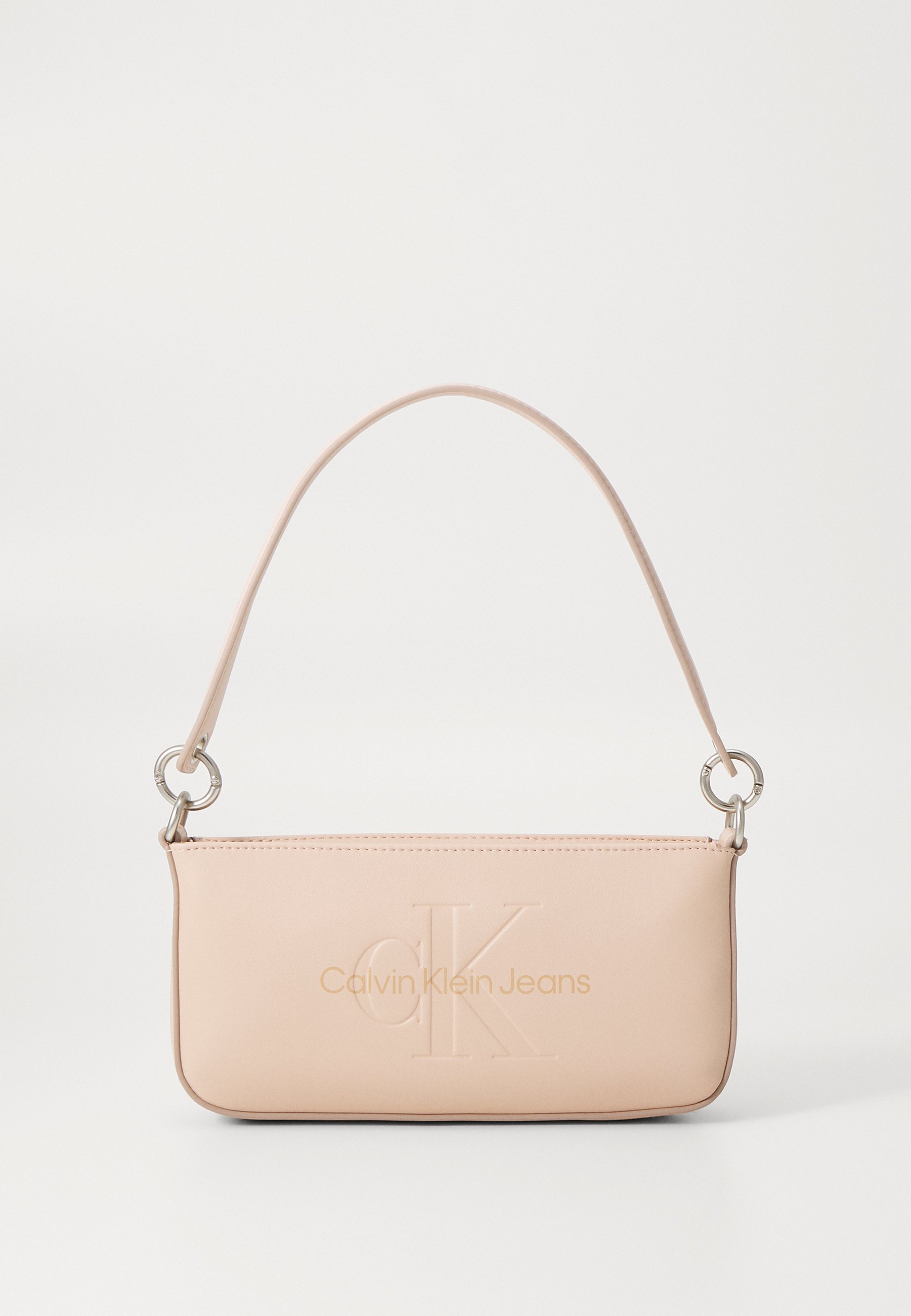 Calvin Klein Jeans SCULPTED SHOULDER POUCH MONO Handbag rose