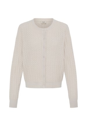 Fransa, FRVANESSA CAR - Cardigan - oatmeal melange
