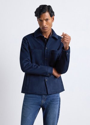 Calliope CAPOSPALLA TINTA UNITA - Leichte Jacke - blu notte