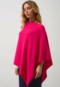 Authentic Cashmere CARRA - Poncho - fuchsia