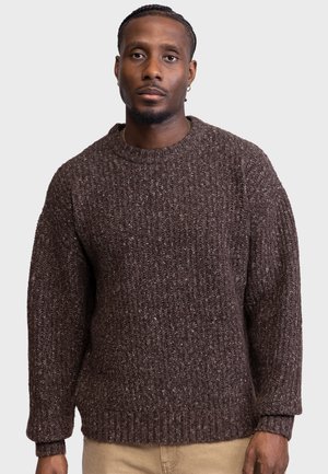 Redefined Rebel, KIRK KNIT OVERSIZED FIT - Пуловер - turkish coffee