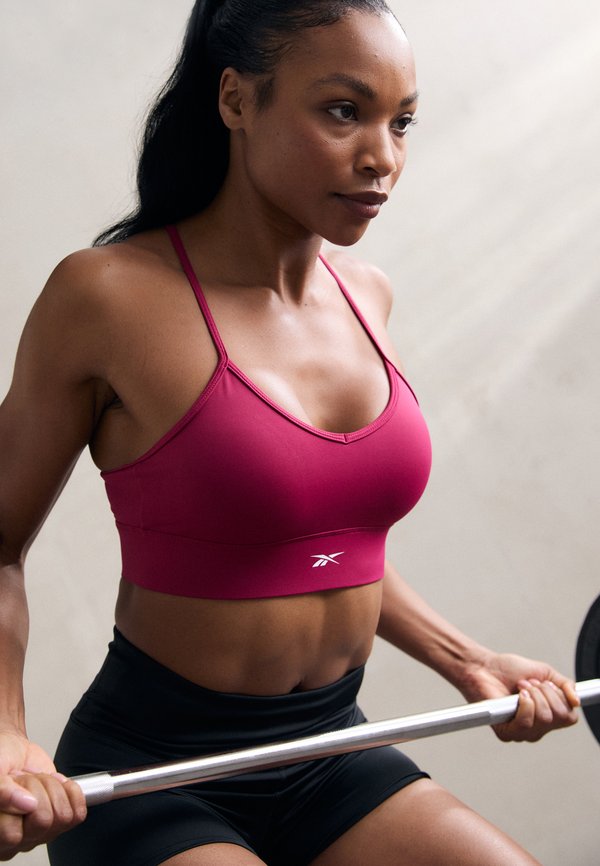 ID TRAIN TRI BACK BRA - Light support sports bra - very berry