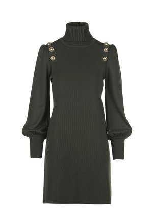Luisa Spagnoli MODUNO - Gebreide jurk - verde cacciatore