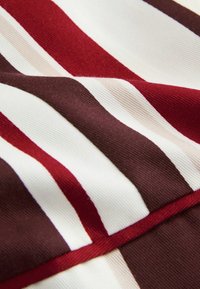 Vest - red ecru stripe