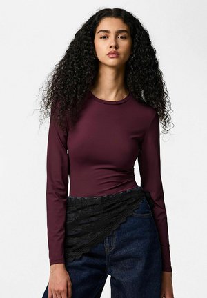 LULA LS JRS NOOS - Langærmet T-shirt - winetasting