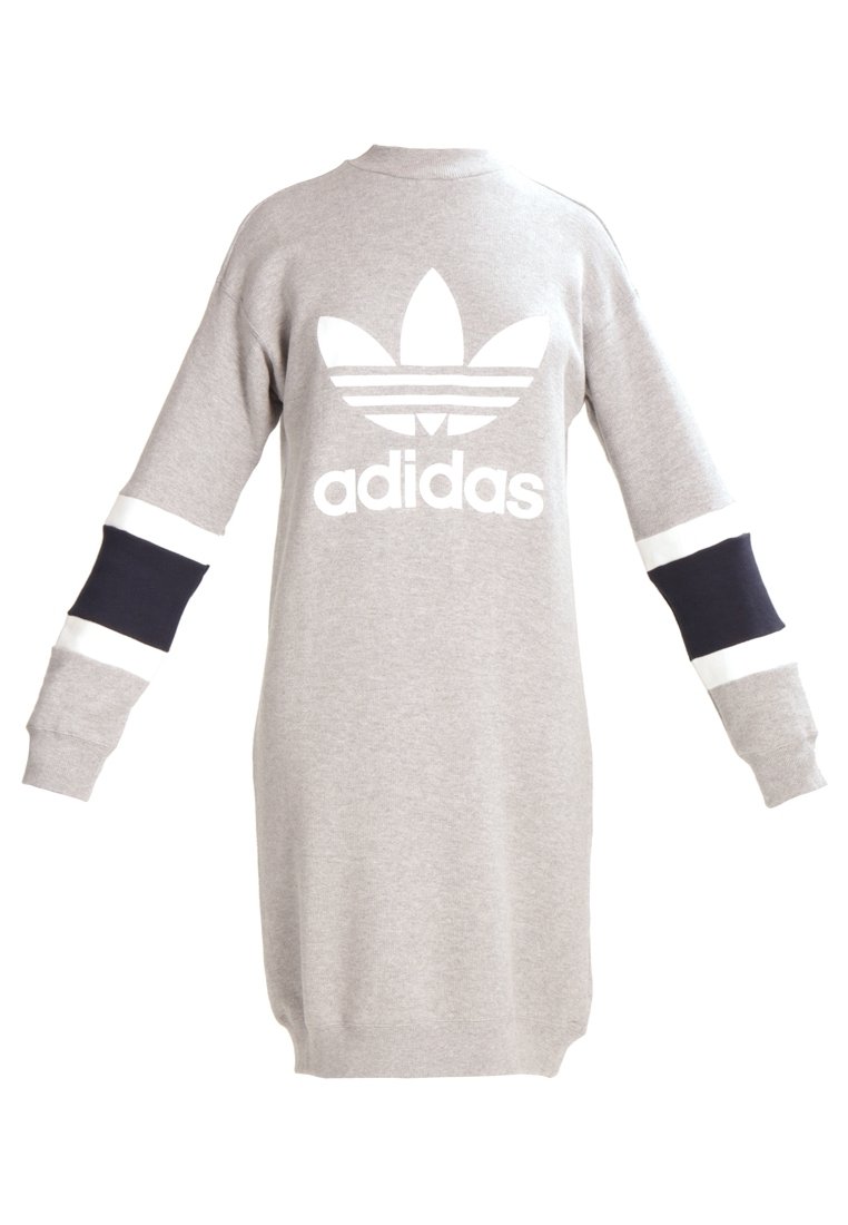 adidas Originals Day dress - mottled grey - (Pre-owned) - Zalando.ie