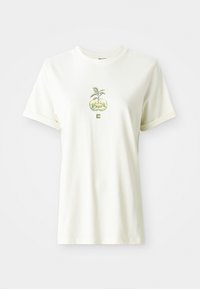 CONNECT RELAXED TEE GRAPHIC - Marškinėliai su spaudiniu - white dune