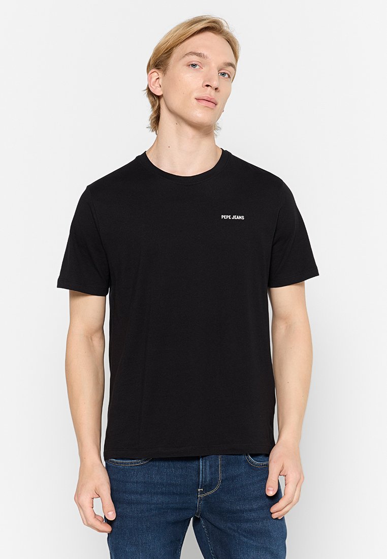 Pepe Jeans T-shirt print zwart