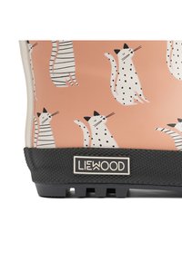 Liewood MASON THERMO RAINBOOT UNISEX - Velingtonai - cat / tuscany rose
