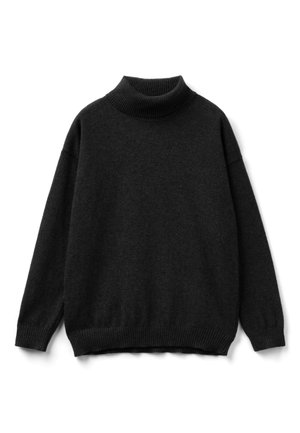 TURTLENECK - Strickpullover - black
