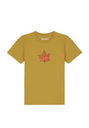 HERBST - T-shirt print - ochre