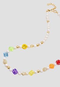 Nialaya PAIR OF DICE PEARL CHOKER - Halskæder - multi
