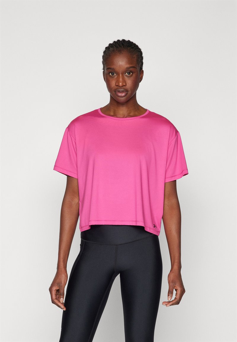 Under Armour MOTION - T-skjorte til trening - astro pink/black