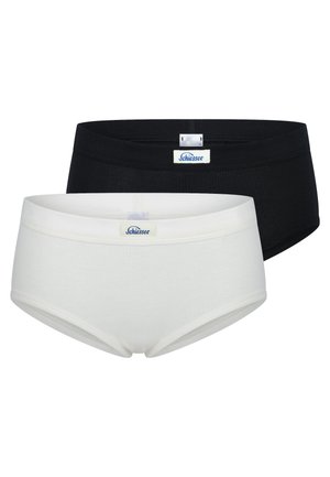 Schiesser TWO PACK REVIVAL PAULA - Trusser - black and white
