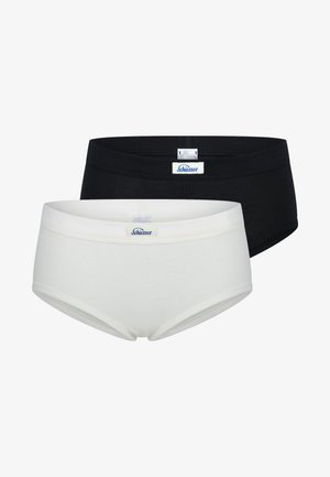 Schiesser TWO PACK REVIVAL PAULA - Trusser - black and white