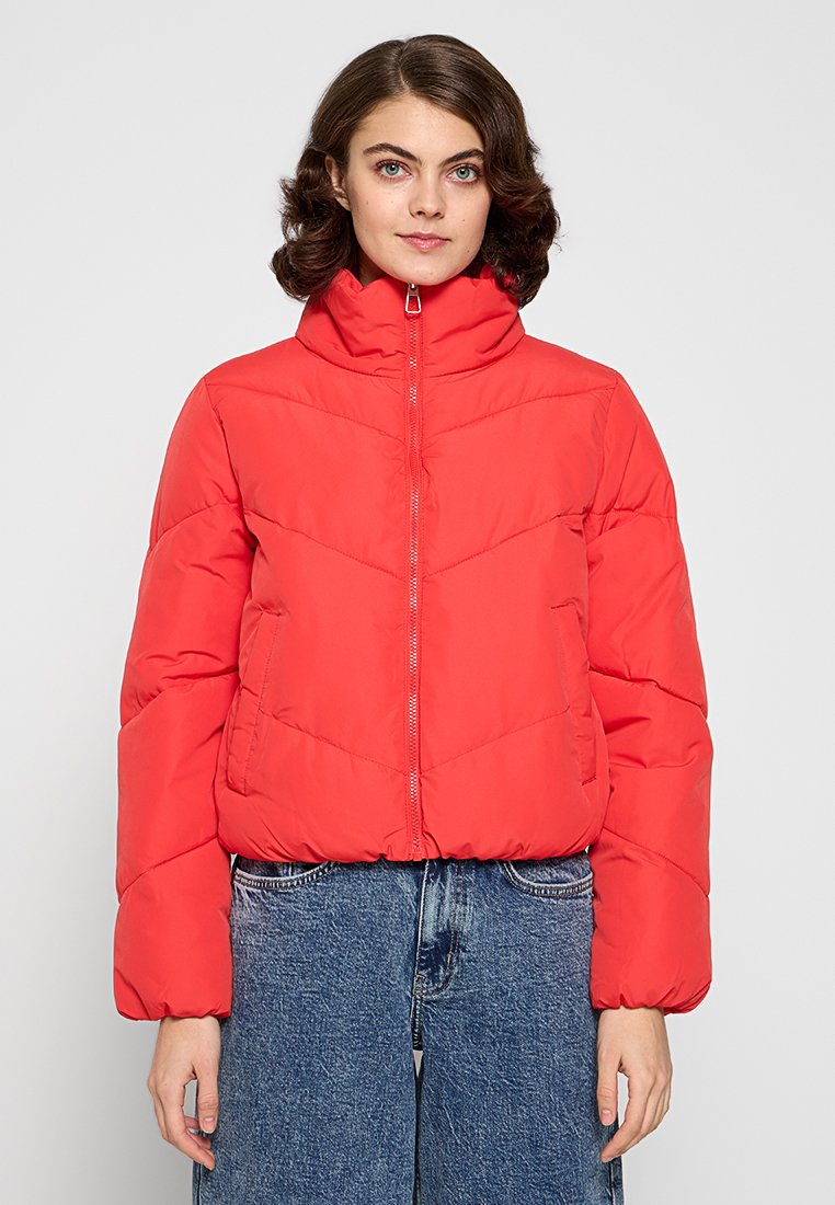 Only Winterjas rood