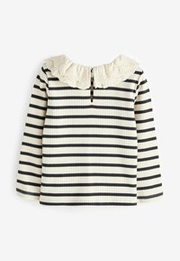Next REGULAR FIT - Top s dlhým rukávom - black white stripe
